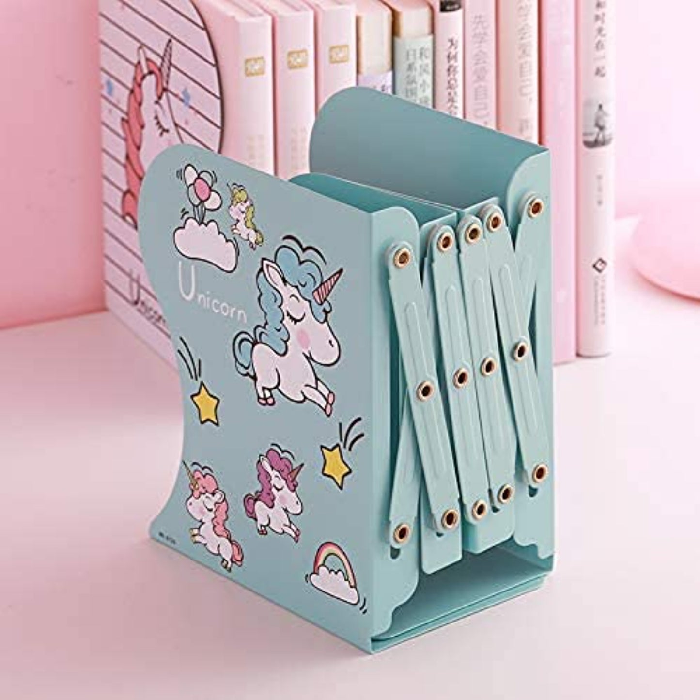 Expandable Bookcase Book Stand/ Book Organizer