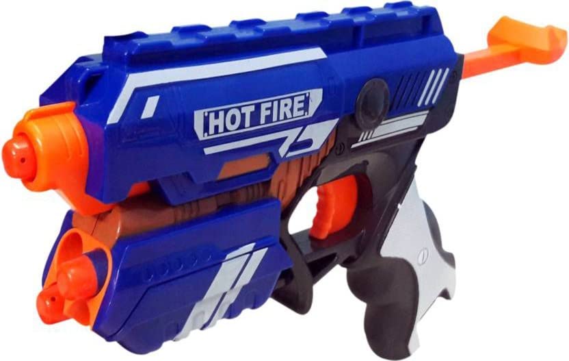 Sharp Soft Bullet Shooting Gun Toy with 10 Foam Bullets