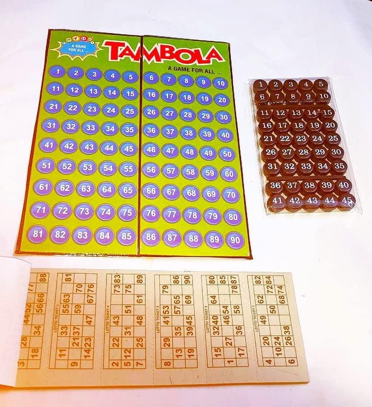 TAMBOLA Medium Smart Board Game with 300 Tickets Party