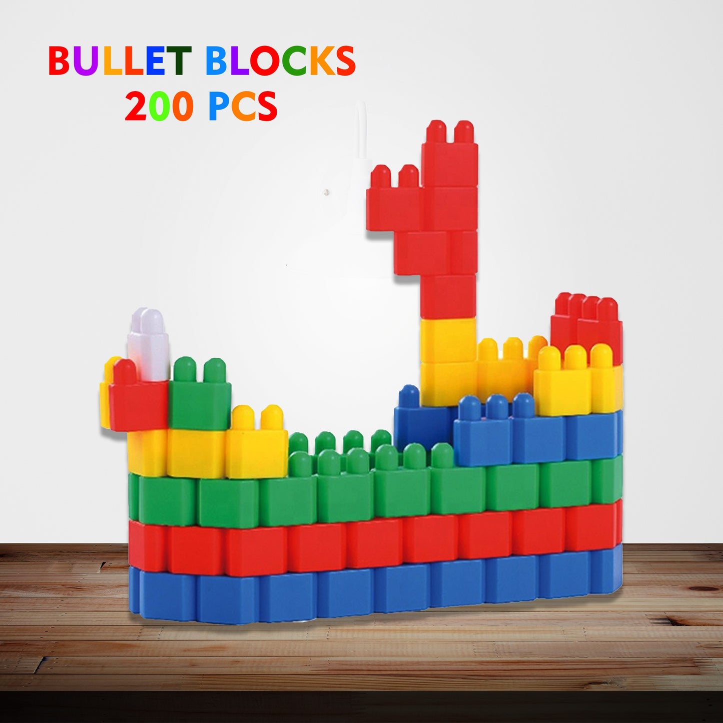Educational Bullet Blocks - Multicolor