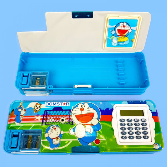 Min Qty:3 | Calculator Geometry (Pencil Box with calculator)