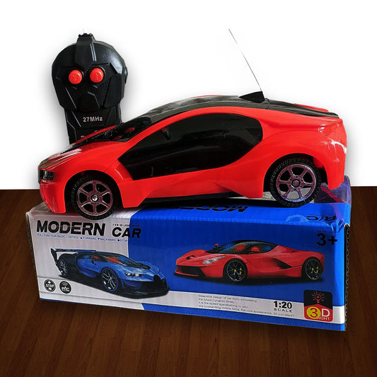 3D Lights Famous Remote Control High Speed Racing Car