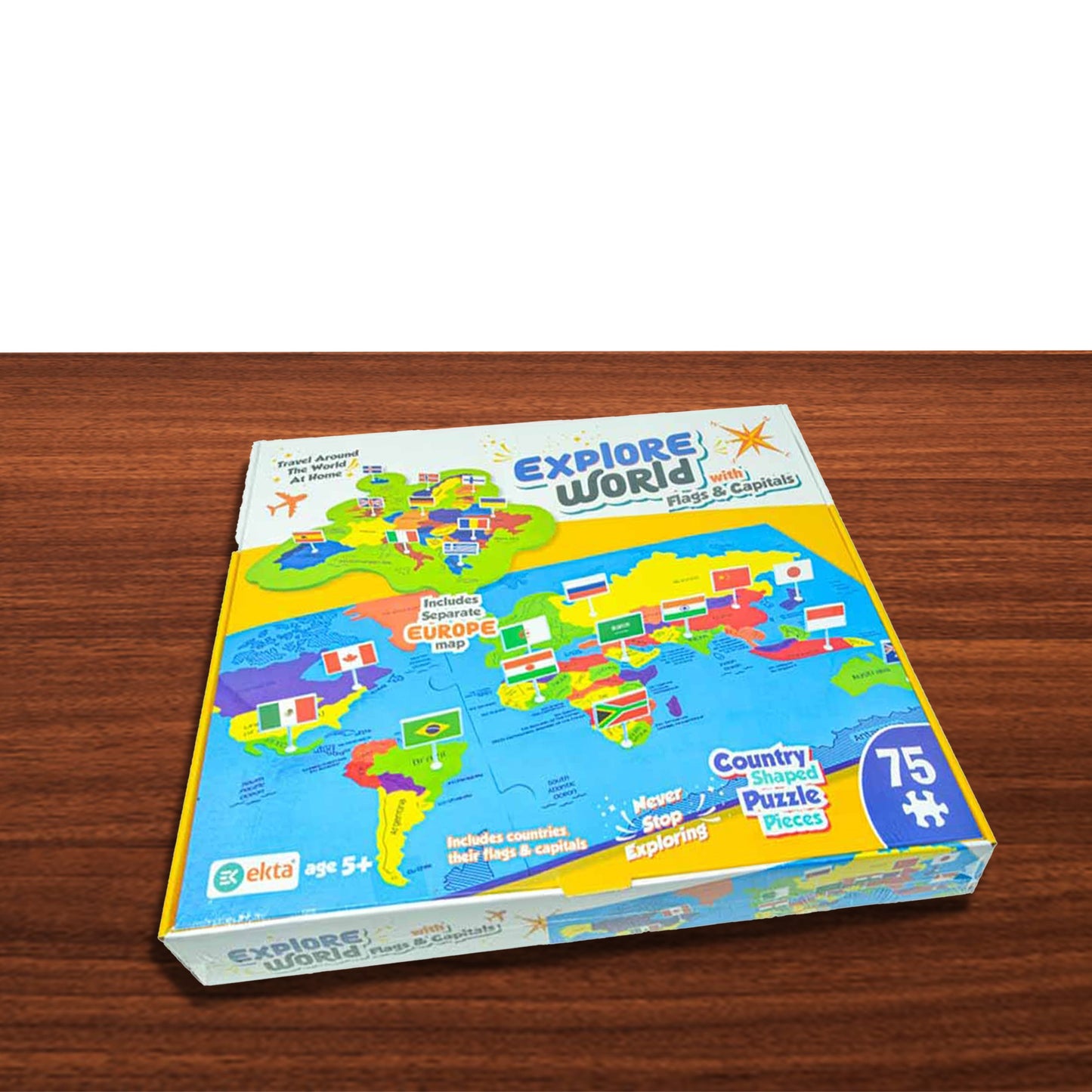 Explore World With Flags & Capitals - Kids