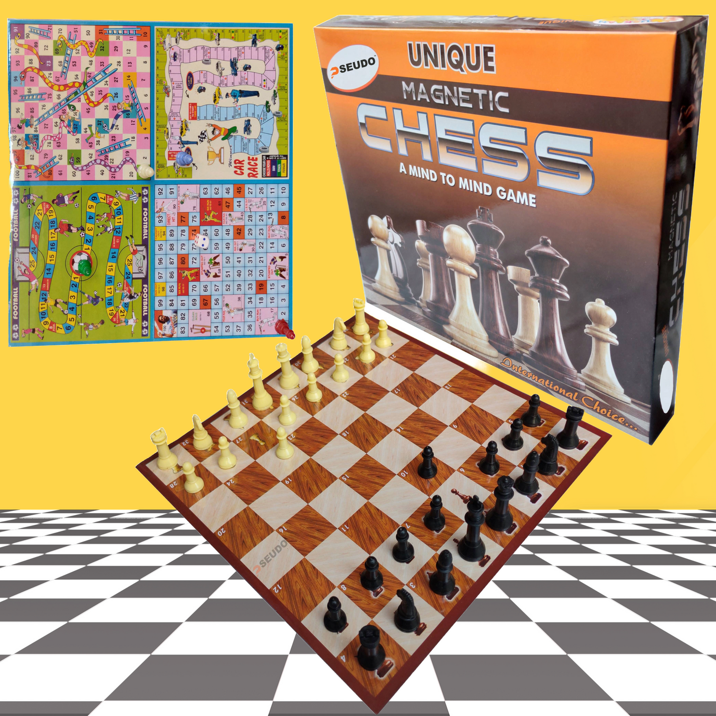 Unique Magnetic Chess, Board Games For Kids
