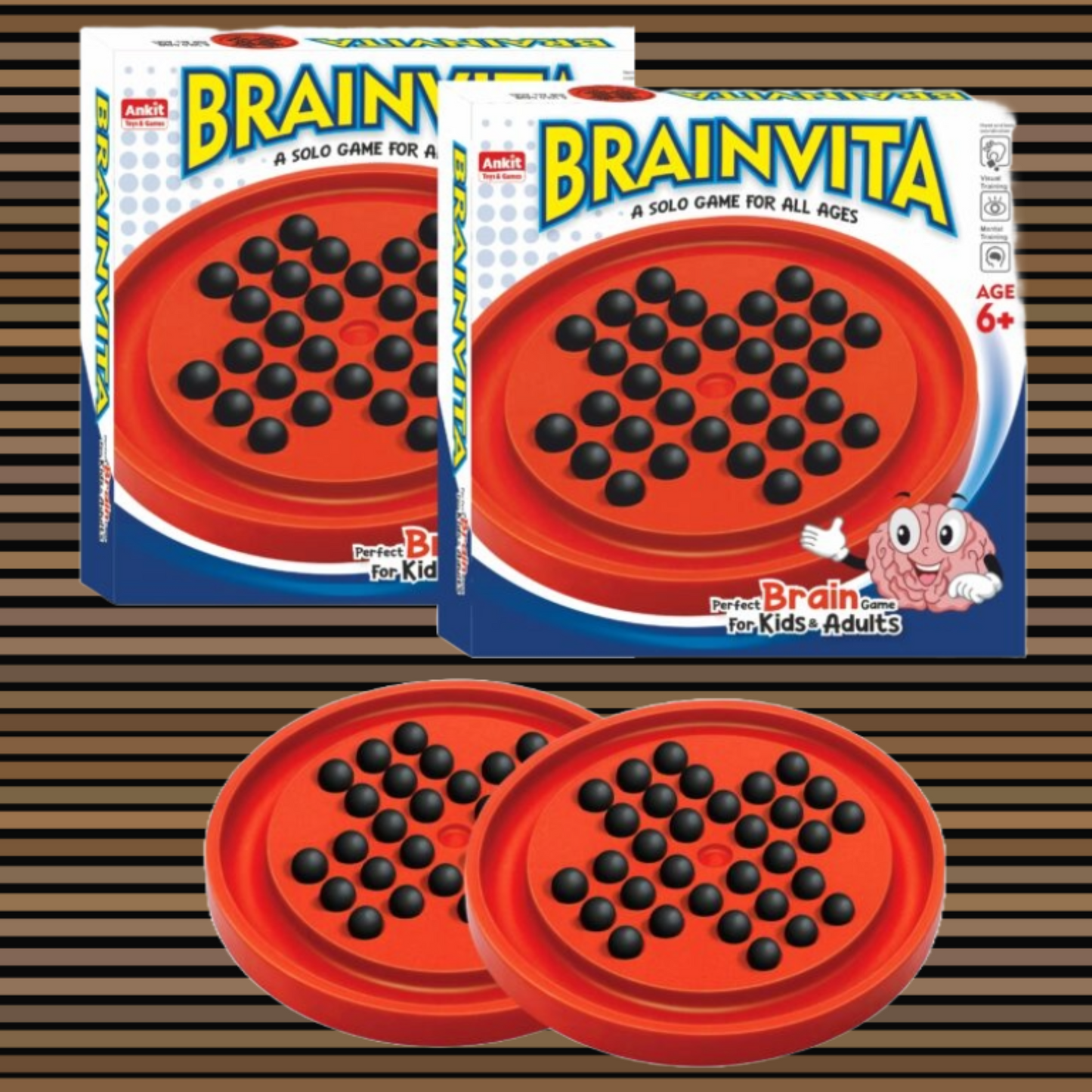 Min Qty:6 | Brainvita (Problem Solving Brain Games