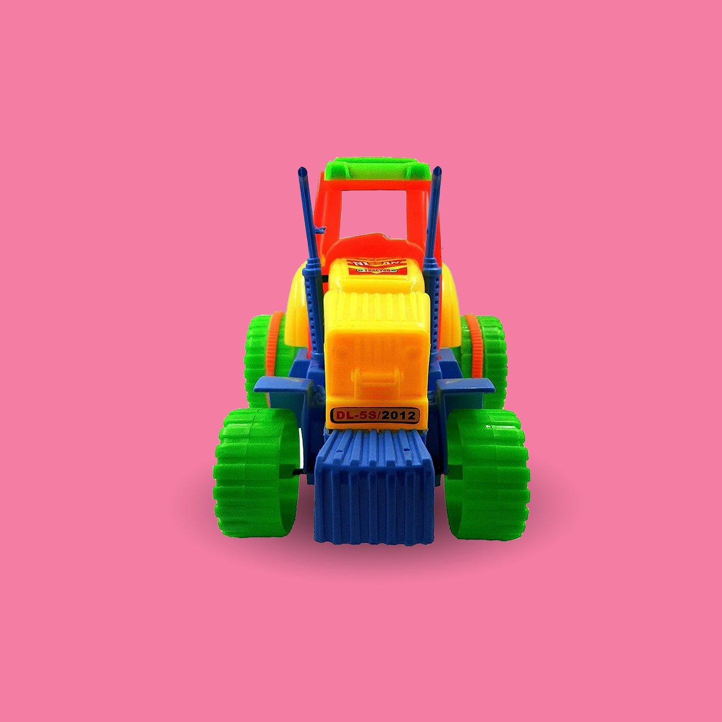 Friction Powered Plastic Toy Tractor