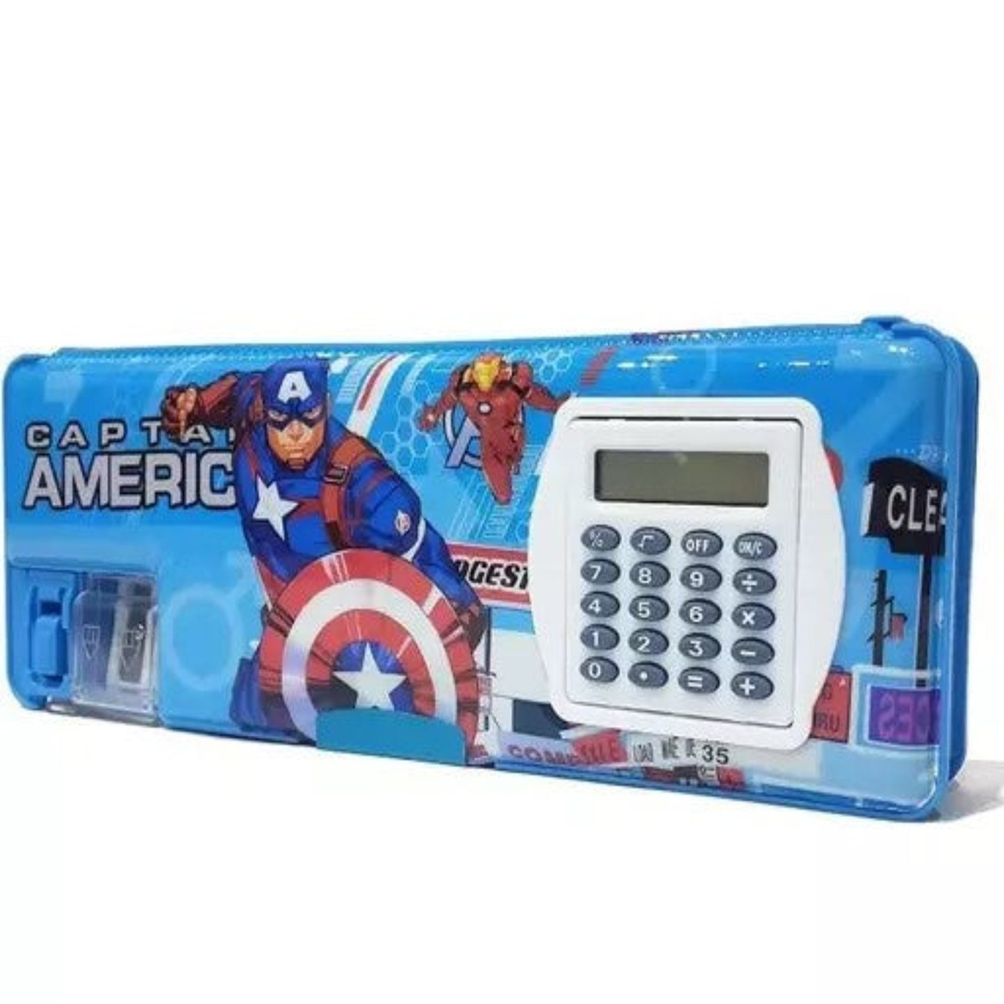Min Qty:3 | Calculator Geometry (Pencil Box with calculator)